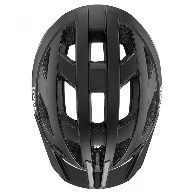 UVEX I-vo 2 Fahrradhelm 56-60 cm Schwarz Matt