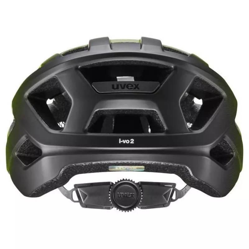 UVEX I-vo 2 Fahrradhelm 56-60 cm, Neon Gelb/Schwarz Matt