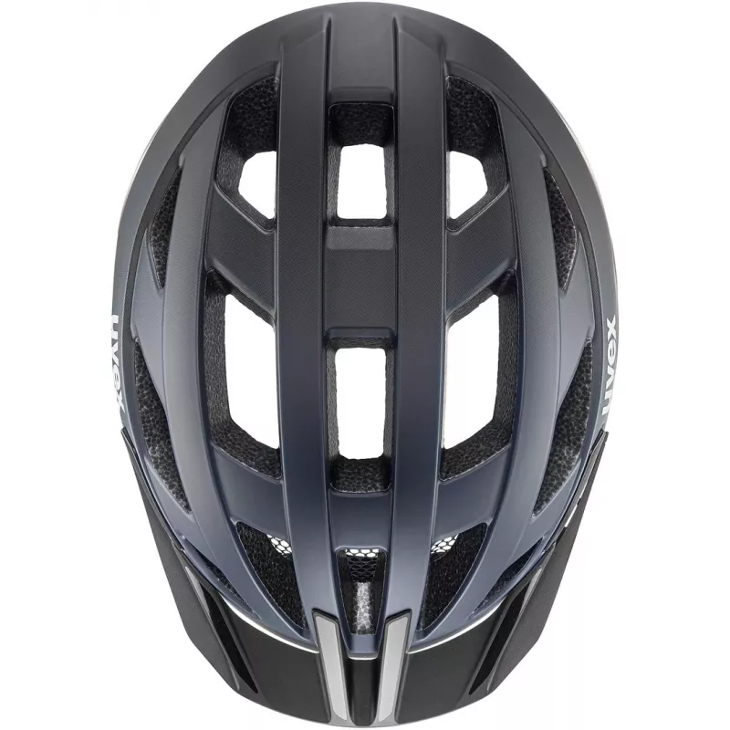UVEX I-vo 2 Fahrradhelm 56-60cm, Anthrazit Matt