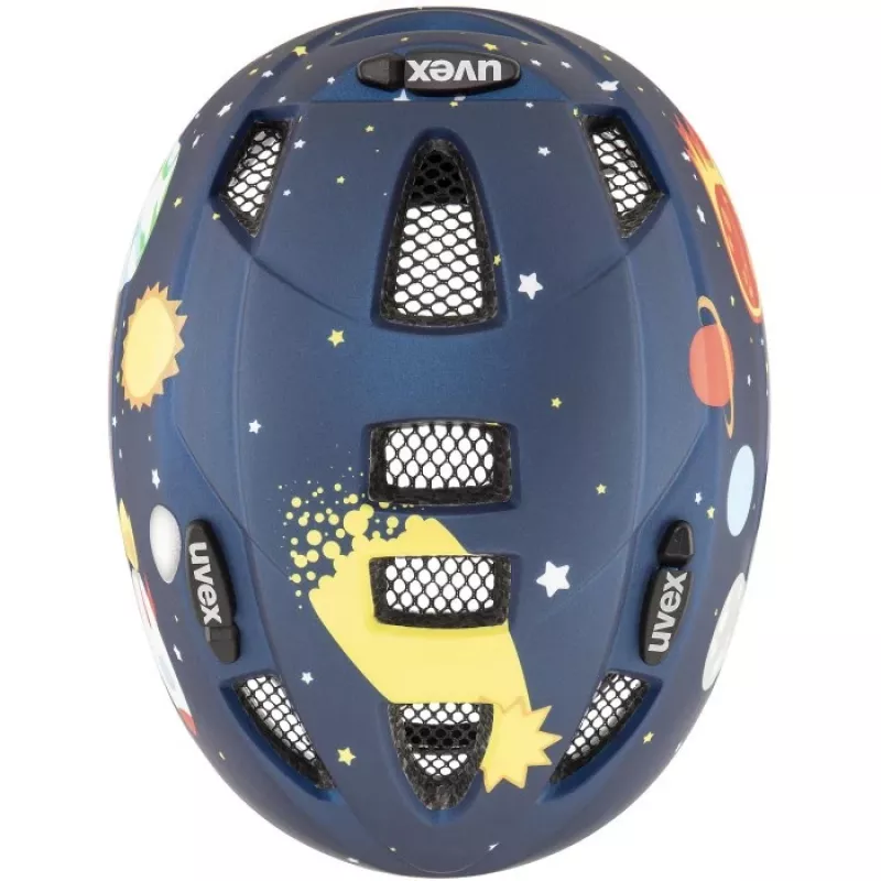 UVEX Kid 2 CC Fahrradhelm Dark Blue Rocket 46-52 cm