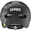 UVEX Kid 4 Style MIPS Kinderfahrradhelm, Dirt Black Matt
