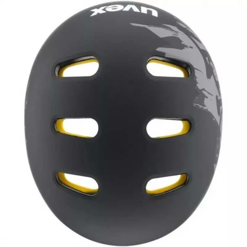 UVEX Kid 4 Style MIPS Kinderfahrradhelm, Dirt Black Matt