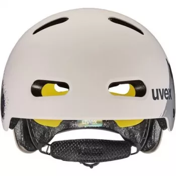 UVEX Kid 4 Style MIPS Kinderfahrradhelm, Dirt Warm Grey