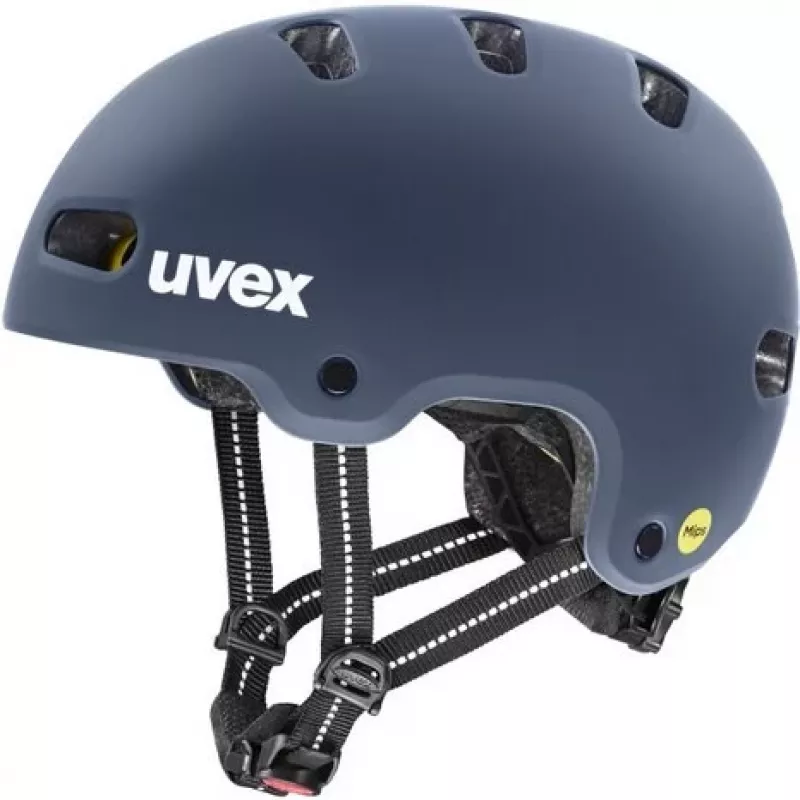 UVEX Kid 4 Style MIPS Kinderfahrradhelm, Dusk Blue Matt