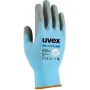 Uvex phynomic C3 Sicherheitshandschuhe, Größe 8 (M), Grau/Anthrazit, Schnittschutz Level C, Aqua-Polymer-Schaumbeschichtung 6008008