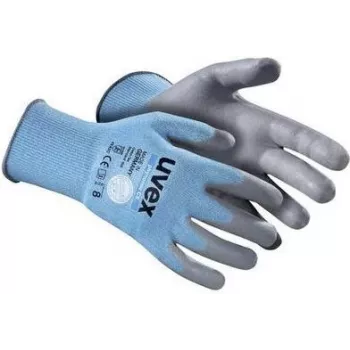 Uvex phynomic C5 Schnittschutzhandschuh, Größe 9, Grau/Anthrazit 6008109