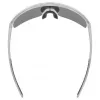 Uvex Ramp Sonnenbrille - Grauer Matter Rahmen, Spiegel-Silber Glas