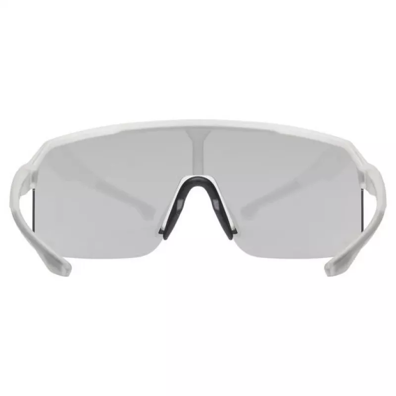 Uvex Ramp Sonnenbrille - Grauer Matter Rahmen, Spiegel-Silber Glas