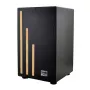 V-TONE CJ 10 Cajon String Drum Case SE - Schwarz, strapazierfähige Nylon-Cajon-Tasche mit gepolstertem Griff und Schultergurt