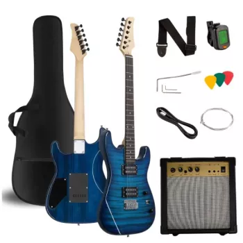 V-TONE EGW 39 BL E-Gitarre 4/4 Stratocaster Blau