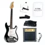 V-TONE ESST39 BK E-Gitarre 4/4 Stratocaster Black