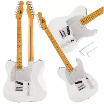V-TONE ETL39 WH 4/4 Telecaster E-Gitarre, Weiß