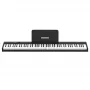 V-TONE PFP Digitalpiano tragbar klappbar 88 Tasten semi-weighted Bluetooth MIDI wiederaufladbar