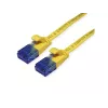 VALUE Cat.6A UTP Extra-Flat Patch Cable, Gelb, 0,5 m