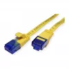 VALUE Cat.6A UTP Extra-Flat Patch Cable, Gelb, 0,5 m