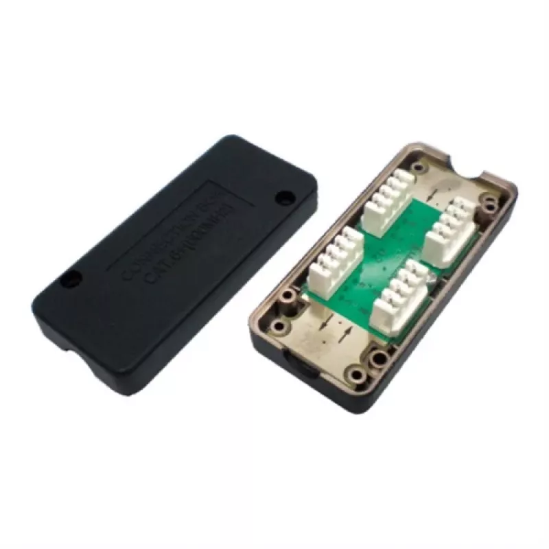 VALUE Anschlussdose Cat.6A Class EA UTP, 2-Port geschirmt, Aufputz, Weiß