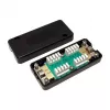 VALUE Anschlussdose Cat.6A Class EA UTP, 2-Port geschirmt, Aufputz, Weiß