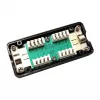 VALUE Anschlussdose Cat.6A Class EA UTP, 2-Port geschirmt, Aufputz, Weiß