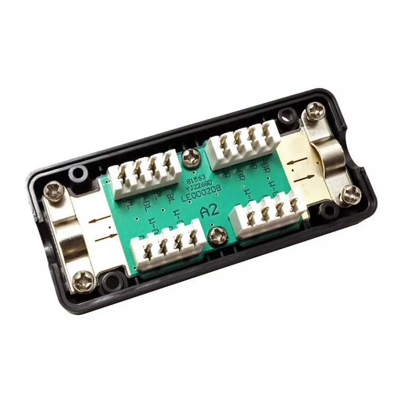 VALUE Anschlussdose Cat.6A Class EA UTP, 2-Port geschirmt, Aufputz, Weiß