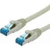 VALUE Patchkabel RJ-45 (M) zu RJ-45 (M) 10 m SFTP PiMF CAT 6e Molded Stranded Grau