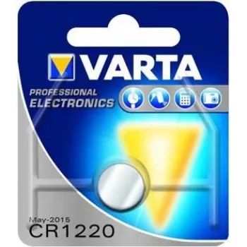VARTA CR1220 Lithium-Knopfzelle 3V 35mAh 12,5x2,0mm (6220101401)