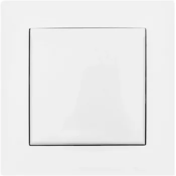 VCX WESA LC 52 Einzelne Schutzkontakt-Steckdose mit Klappdeckel, Aufputzmontage, IP44, 16A, Weiß