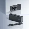 Veger ACE100 W1146 10000mAh 20W PD QC3.0 Power Bank - Schwarz