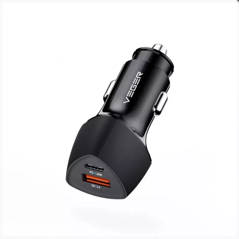 Veger CC50 Rigorous PD38W (1A1C) Auto-Ladegerät Schwarz