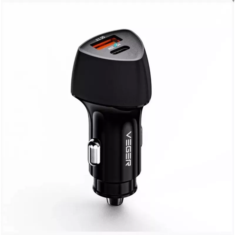 Veger CC50 Rigorous PD38W (1A1C) Auto-Ladegerät Schwarz