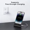 Veger PlugOn Power Bank (W0558P) 5000 mAh 20W PD QC3.0 mit integriertem Lightning-Anschluss Schwarz