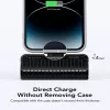 Veger PlugOn Power Bank (W0558P) 5000 mAh 20W PD QC3.0 mit integriertem Lightning-Anschluss Schwarz