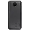 VEGER Power Bank 20000 mAh 20W PD QC 3.0 2x USB-A USB-C Schwarz