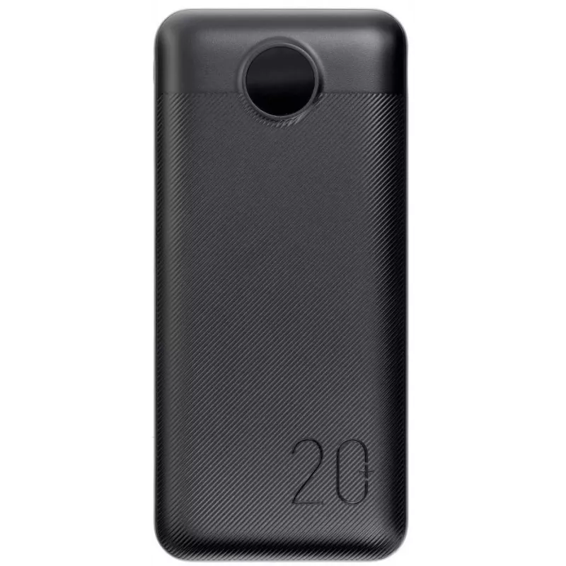 VEGER Power Bank 20000 mAh 20W PD QC 3.0 2x USB-A USB-C Schwarz