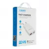 VEGER USB-A + USB-C QC PD 30W Wandladegerät 30W1A1C Weiß