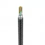 Veger V105 USB-A auf Lightning Kabel 1,2 m Schwarz 2,4A Laden & Synchronisieren
