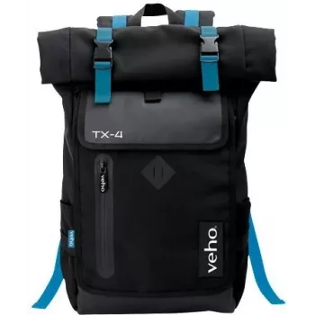 VEHO TX-4 Rucksack Notebook-Tasche 15,6 Zoll Laptop-Rucksack 20L Schwarz