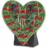 Velleman MK101 Blinkendes Herz Lötbausatz - Rote LED Herz-Anzeige, 9V DC, 16 LEDs, Anfänger Lernendes DIY Elektronikprojekt