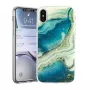 Vennus Silikon-Rückseitenhülle für Apple iPhone XR - Schwarz