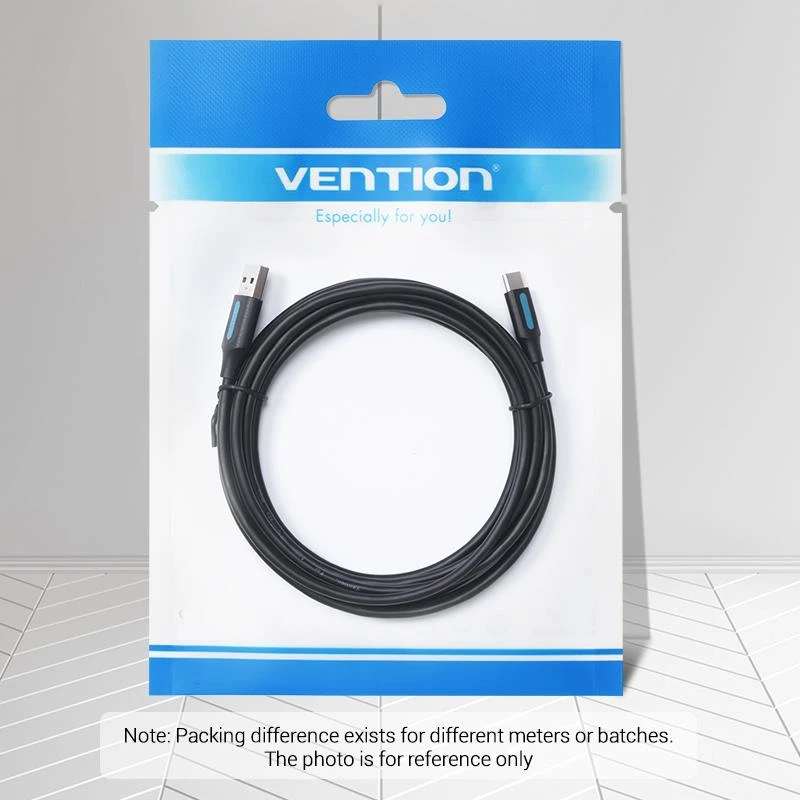 VENTION COKBF USB-C auf USB 2.0 Kabel 1m Schwarz