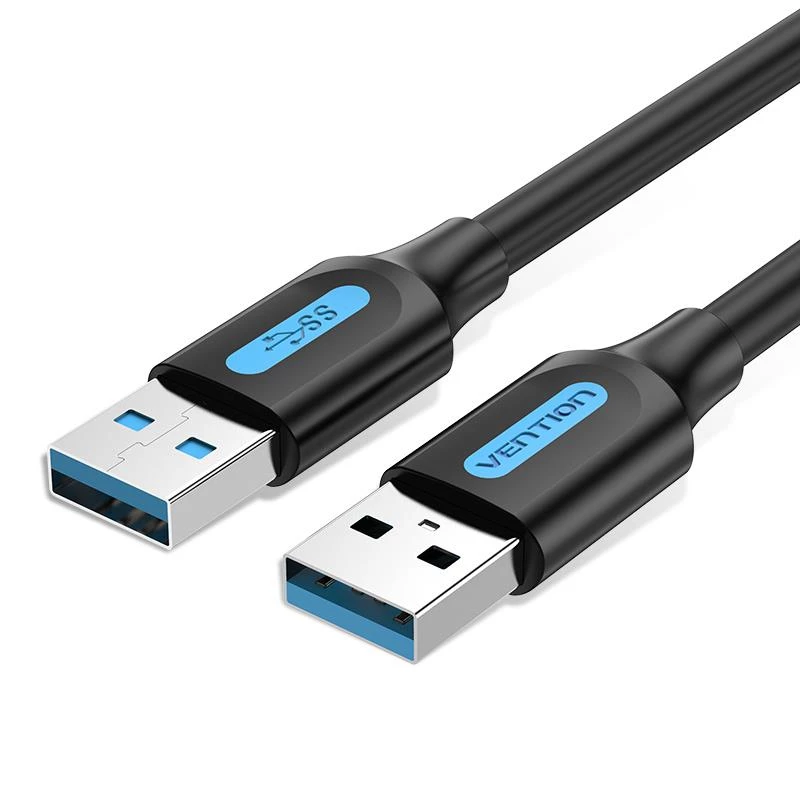 VENTION CONBI USB 3.0 Kabel Stecker auf Stecker 3m Schwarz