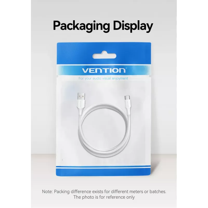 VENTION CTHWH USB-C auf USB 2.0 Kabel 2m Weiß
