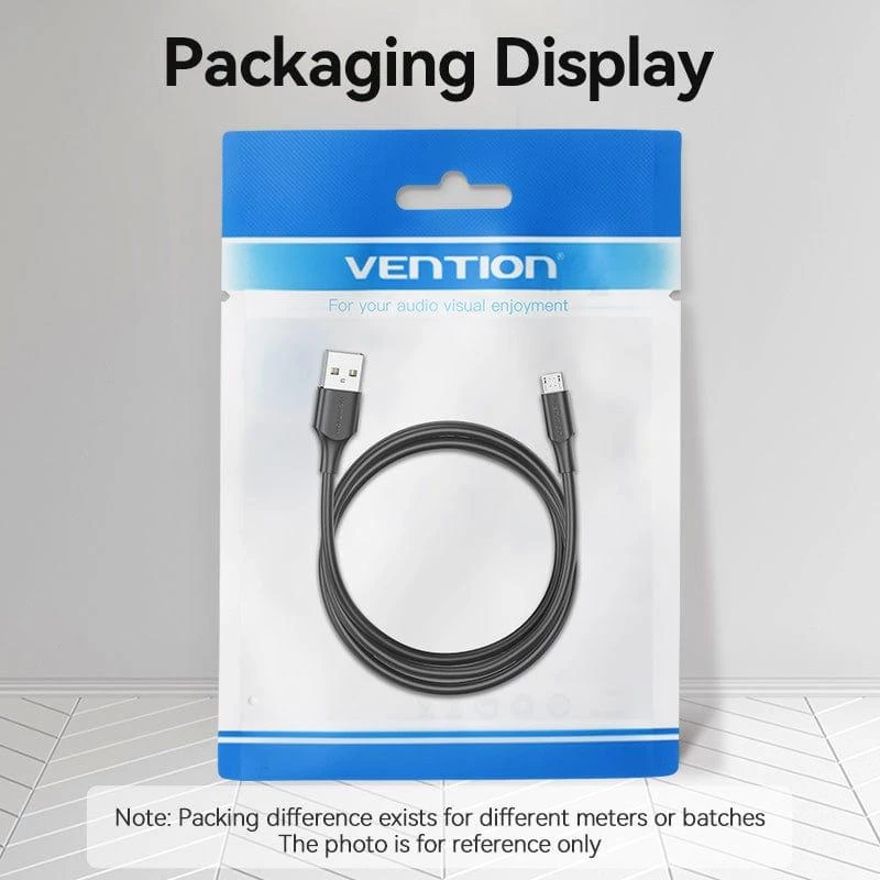 VENTION CTIBC USB 2.0 auf Micro-B Kabel 0,25m Schwarz