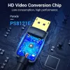 VENTION DisplayPort auf DVI Kabel 1m Schwarz HAFBF