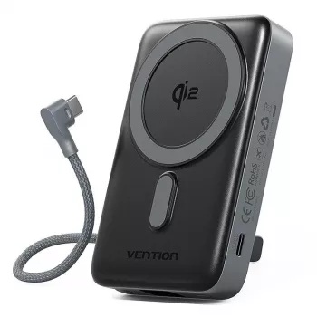 VENTION FKHH0 Kabellose Powerbank 10000mAh 35W PD/QC Grau