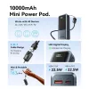 VENTION FKOH0 10000 mAh 22.5 W Wireless Power Bank mit USB-C PD & QC - Schwarz