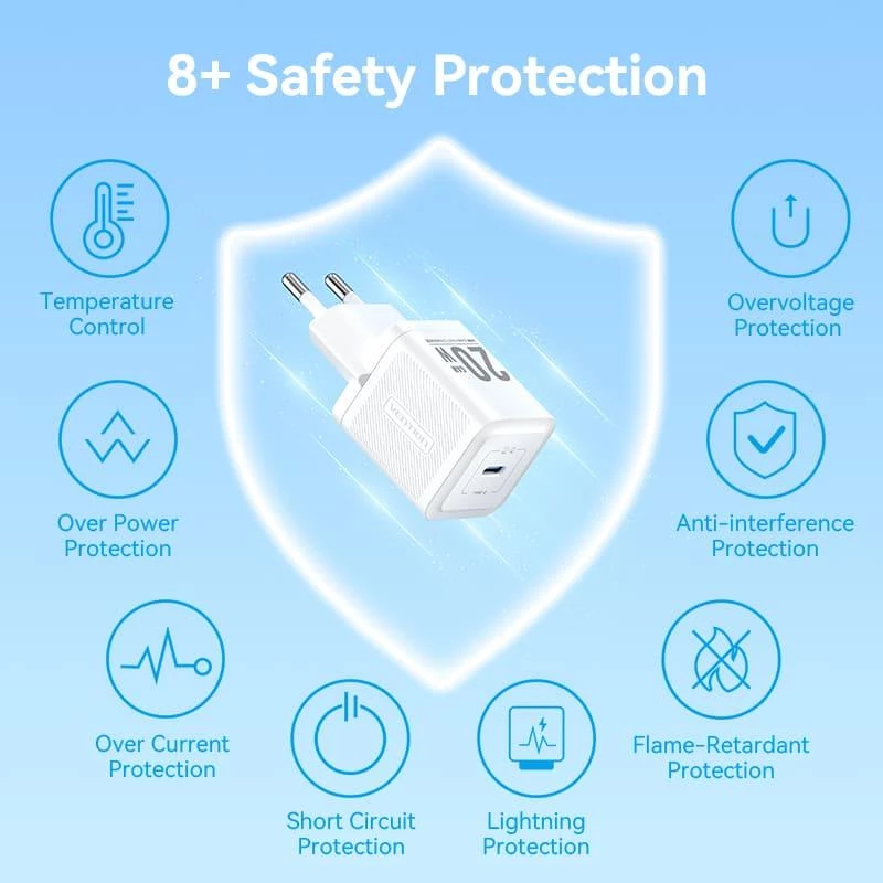 VENTION TZ-FEPW0-EU-01 20W USB-C-Netzteil