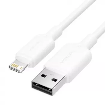 VENTION USB 2.0 auf Lightning Kabel 2m Weiß LAMWH