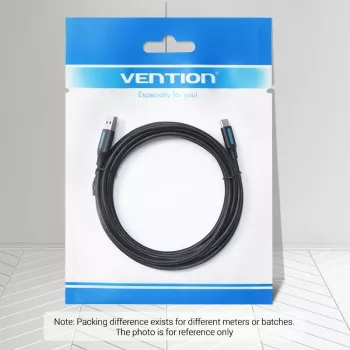 VENTION USB-C auf USB 2.0 Kabel 0,25m Schwarz COKBC