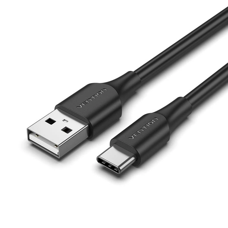 VENTION USB-C auf USB 2.0 Kabel 2m Schwarz CTHBH