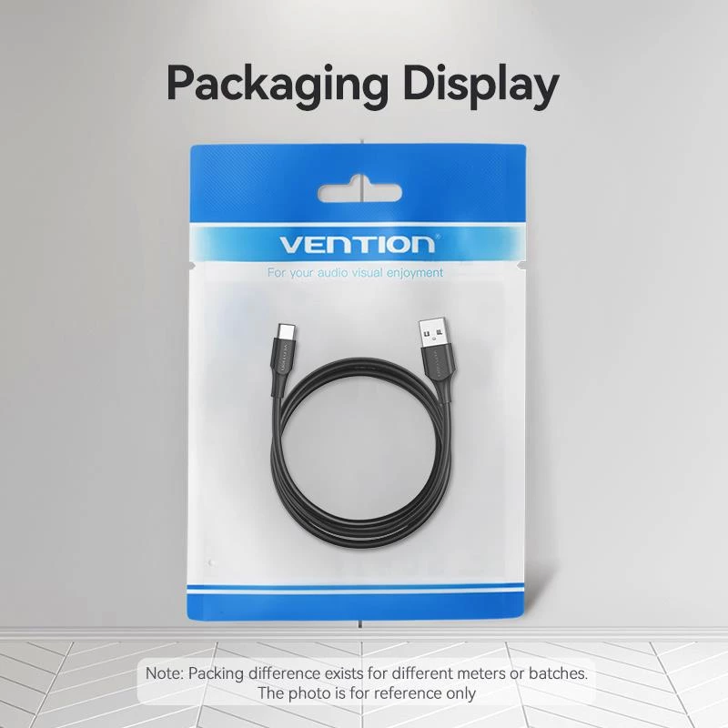 VENTION USB-C auf USB 2.0 Kabel 2m Schwarz CTHBH